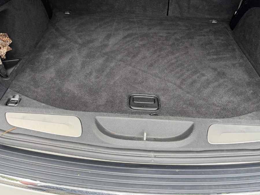SUV cargo area after detailing, fully cleaned — Dublin, Ohio