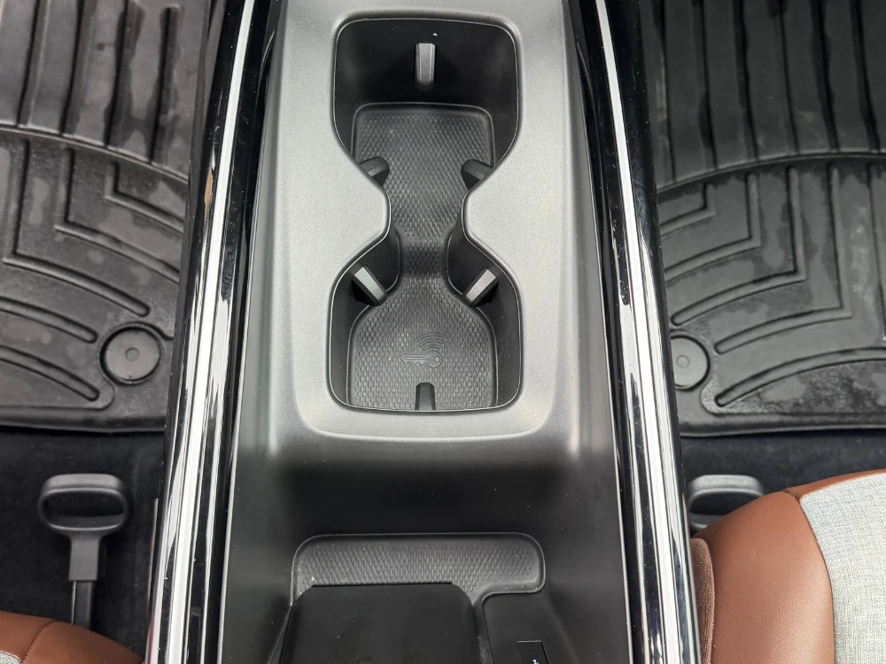 Center console interior detailing — Jerome Village, Ohio