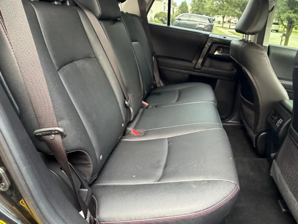 Rear seats after interior detailing — Lewis Center, Ohio