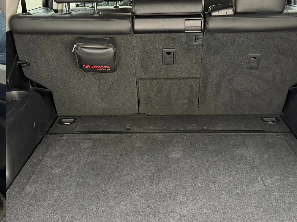 SUV rear cargo area after detailing — Powell, Ohio